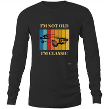 Load image into Gallery viewer, I&#39;m Not Old I&#39;m Classic - Mens Long Sleeve T-Shirt
