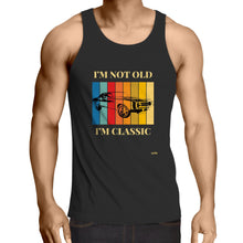 Load image into Gallery viewer, I&#39;m Not Old I&#39;m Classic - Mens Singlet Top
