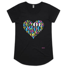 Load image into Gallery viewer, Love - Womens Scoop Neck T-Shirt

