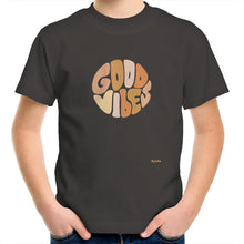 Load image into Gallery viewer, Good Vibes - Kids/Youth Crew T-Shirt
