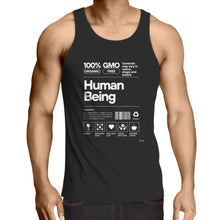 Load image into Gallery viewer, Human Being - Mens Singlet Top
