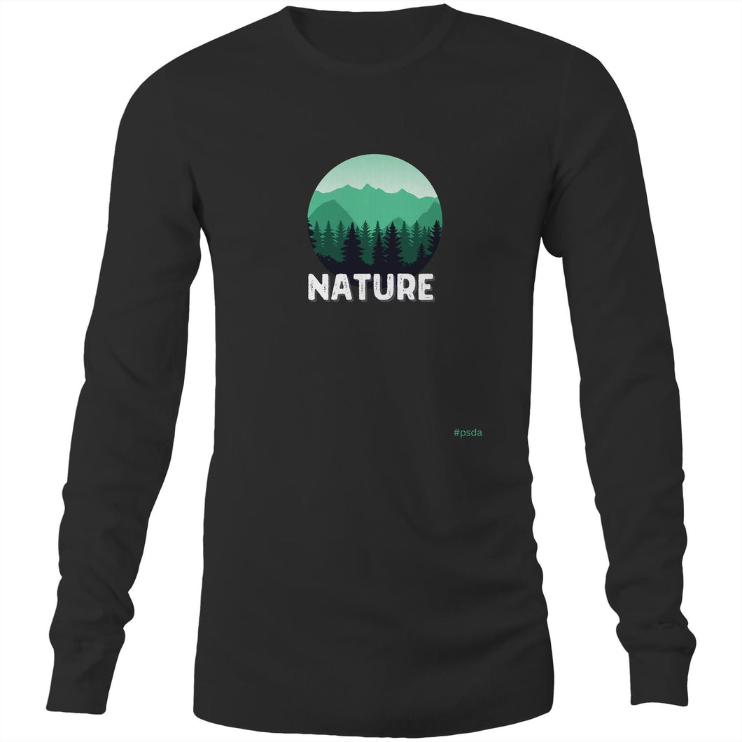 Nature - Mens Long Sleeve T-Shirt