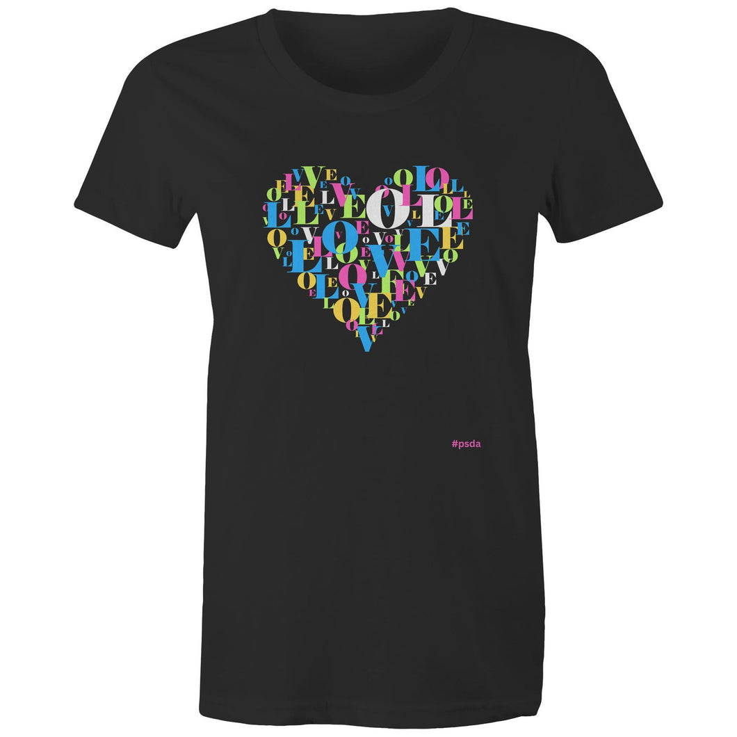 Love - High Quality Regular - Female T-Shirt