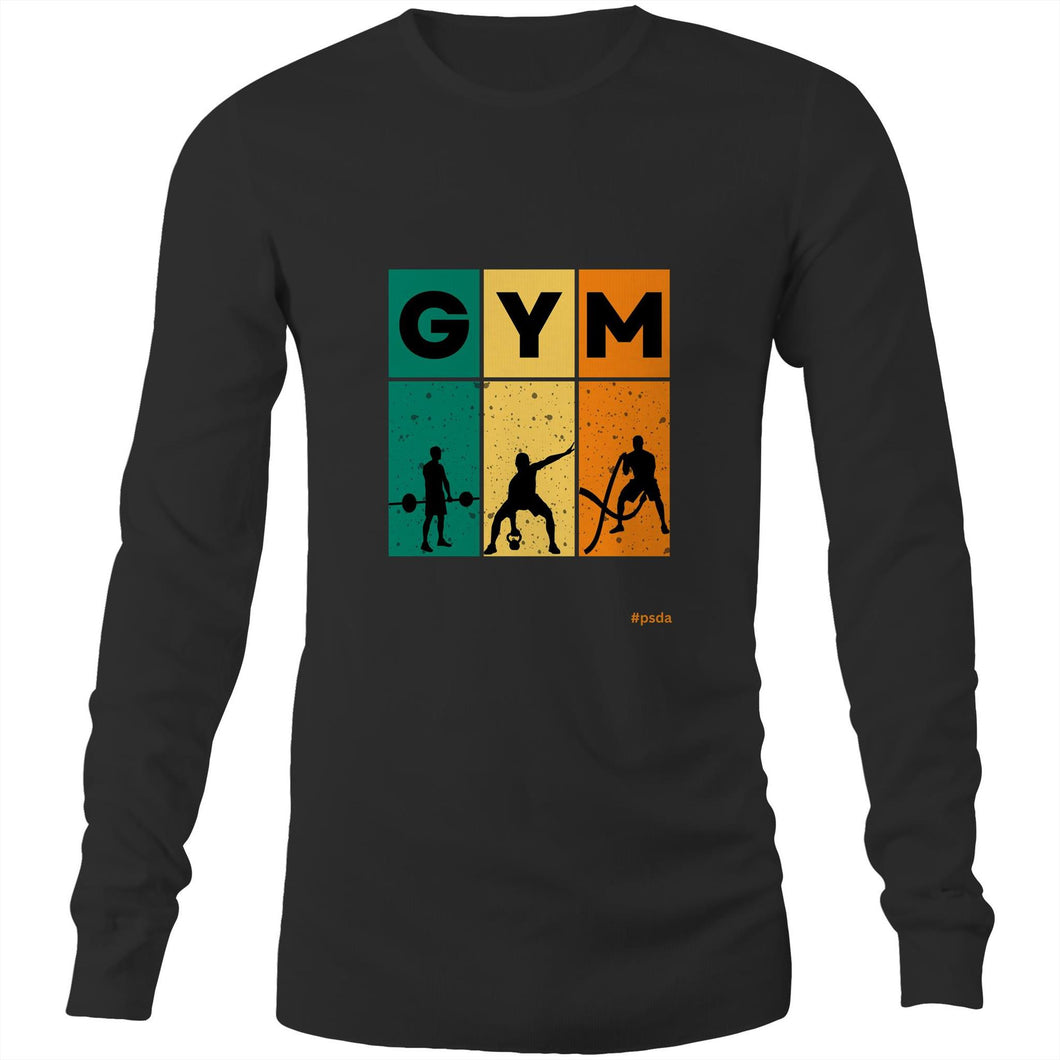 Gym - Mens Long Sleeve T-Shirt