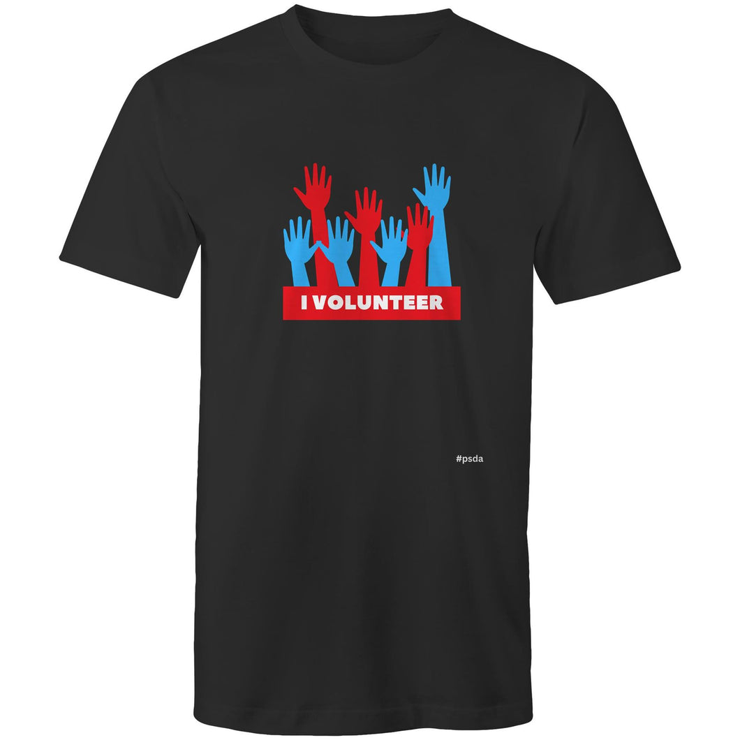 I Volunteer Mens T-Shirt