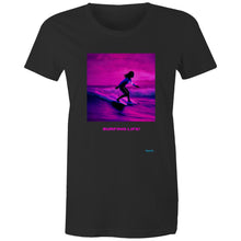 Load image into Gallery viewer, Female Surfing T-Shirt Ultra Modern
