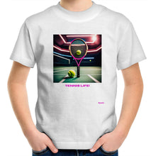 Load image into Gallery viewer, Tennis Life #4 - Girl&#39;s Wow Factor Designer T-Shirt
