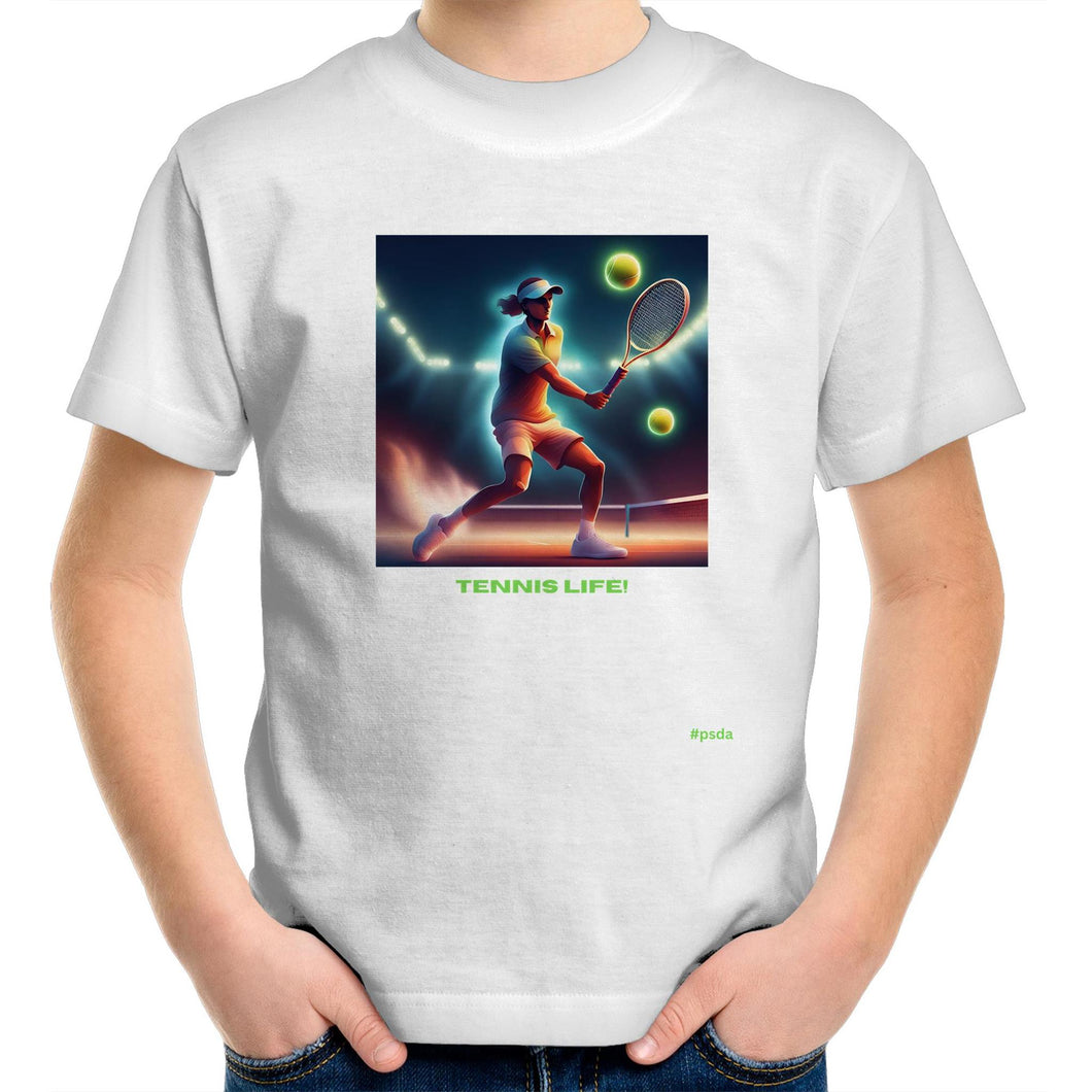Tennis Life #3 - Boy's Designer Wow Factor T-Shirt