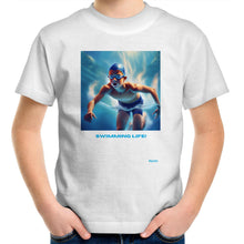 Load image into Gallery viewer, Boys Swimming Lifestyle Ultra Modern T-Shirts
