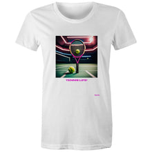 Load image into Gallery viewer, Tennis Life #4 - Women&#39;s Designer Wow Factor T-Shirt
