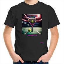 Load image into Gallery viewer, Tennis Life #4 - Girl&#39;s Wow Factor Designer T-Shirt
