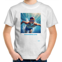 Load image into Gallery viewer, Boys Swimming Lifestyle Ultra Modern T-Shirts
