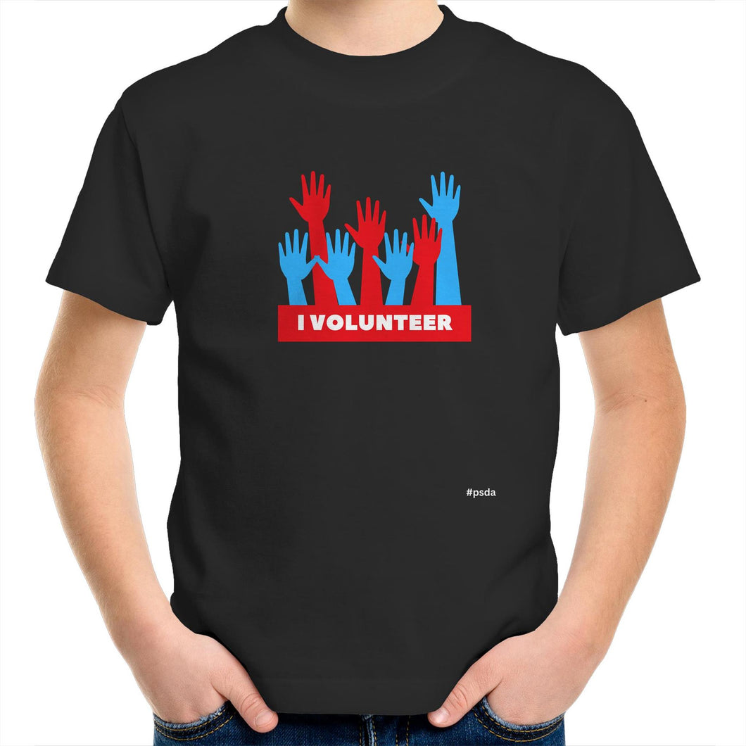 I Volunteer Girls T-Shirt