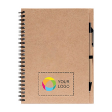 Load image into Gallery viewer, Hawk Recycled Diary &amp; Kraft Pen Set
