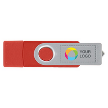 Load image into Gallery viewer, Rotate Dual USB Stick – 8 GB
