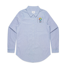 Load image into Gallery viewer, AS Colour Women&#39;s Long-Sleeve Oxford Shirt
