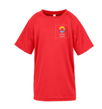Load image into Gallery viewer, Spiro® Kids’ Impact Performance Air-cool T-shirt
