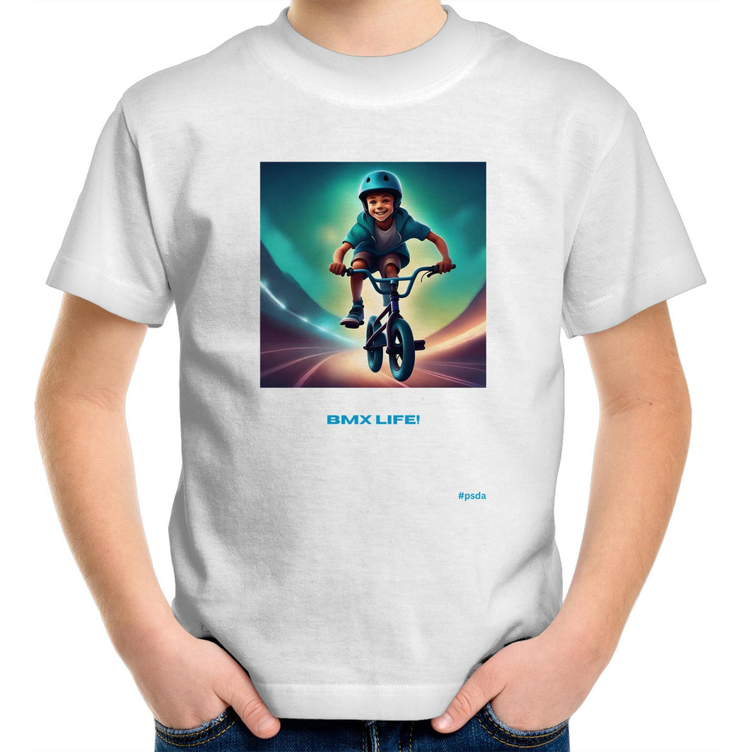 BMX Life #2 - Boy's Designer Wow Factor T-Shirt