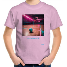 Load image into Gallery viewer, Netball Life #1 - Girl&#39;s Wow Factor Designer T-Shirt
