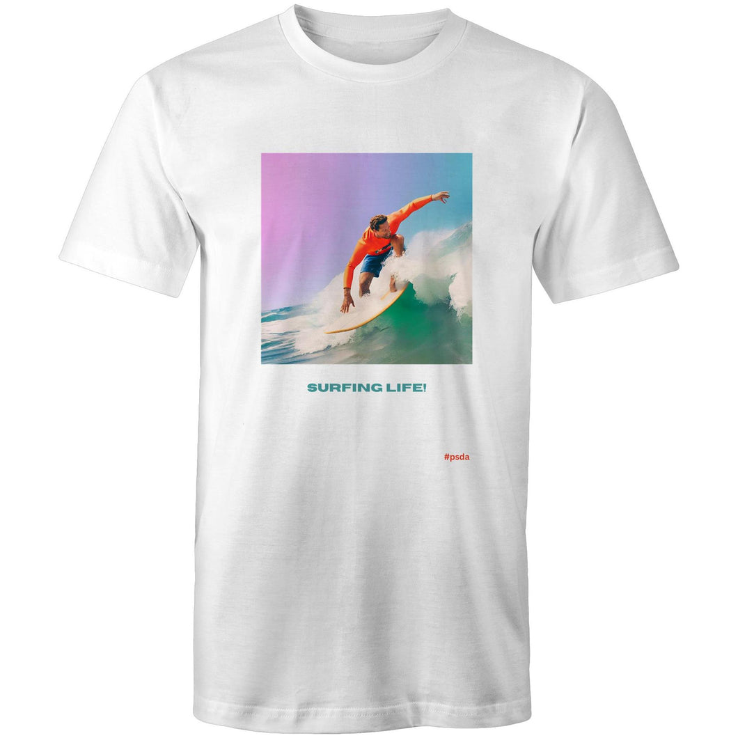 Surfing Life #2 - Men's Designer Wow Factor T-Shirt