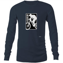 Load image into Gallery viewer, Adventure Mountain Biking - Mens Long Sleeve T-Shirt
