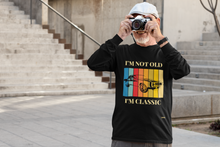 Load image into Gallery viewer, I&#39;m Not Old I&#39;m Classic - Mens Long Sleeve T-Shirt
