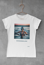 Load image into Gallery viewer, Female Swimming Lifestyle Ultra Modern T-Shirt
