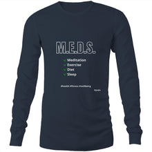 Load image into Gallery viewer, M.E.D.S - Mens Long Sleeve T-Shirt
