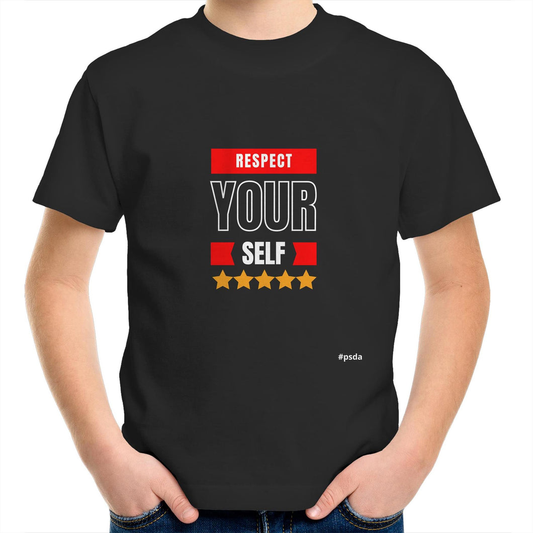 Respect Your Self - Kids/Youth Crew T-Shirt