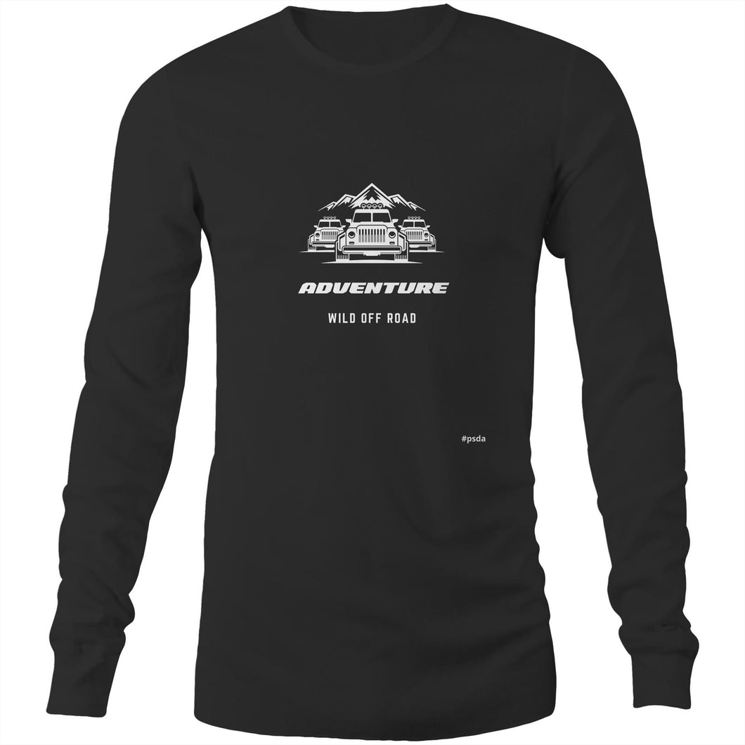 Adventure - Wild Off Road - Mens Long Sleeve T-Shirt