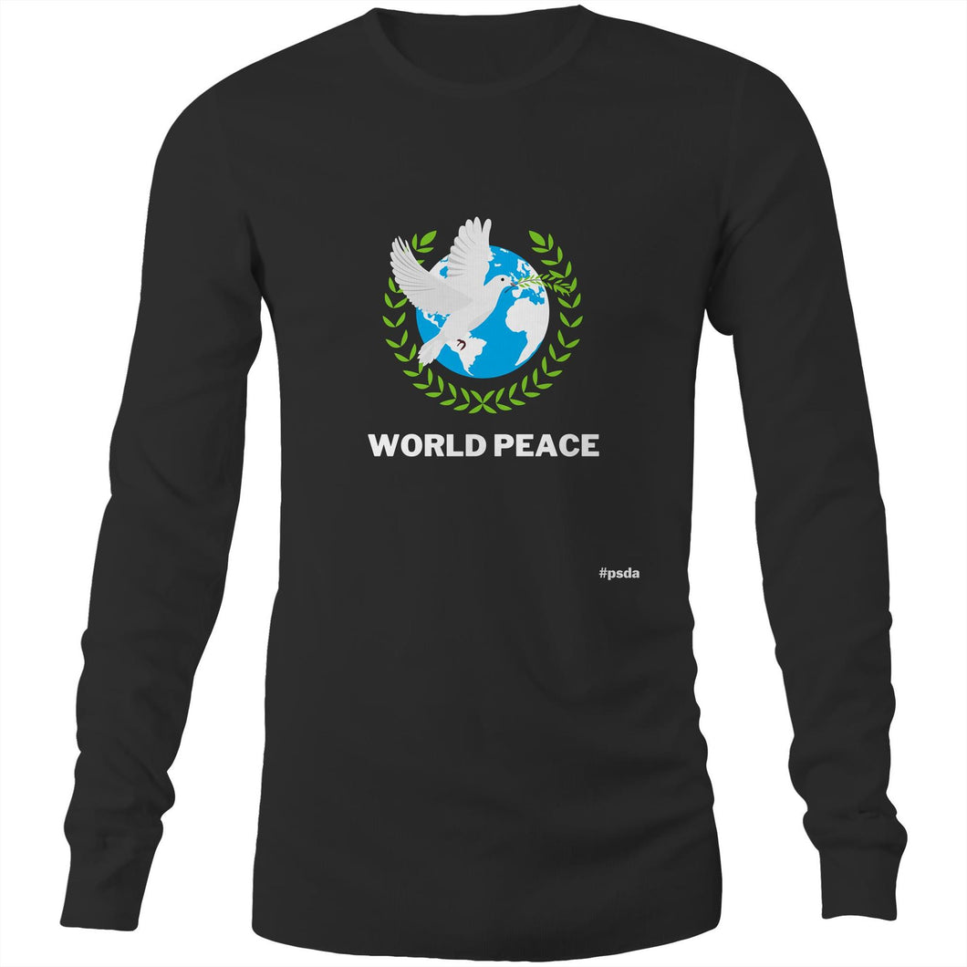 World Peace - Mens Long Sleeve T-Shirt