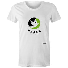 Load image into Gallery viewer, female peace dove tshirts australia
