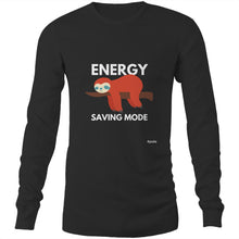 Load image into Gallery viewer, Energy Saving Mode - Mens Long Sleeve T-Shirt
