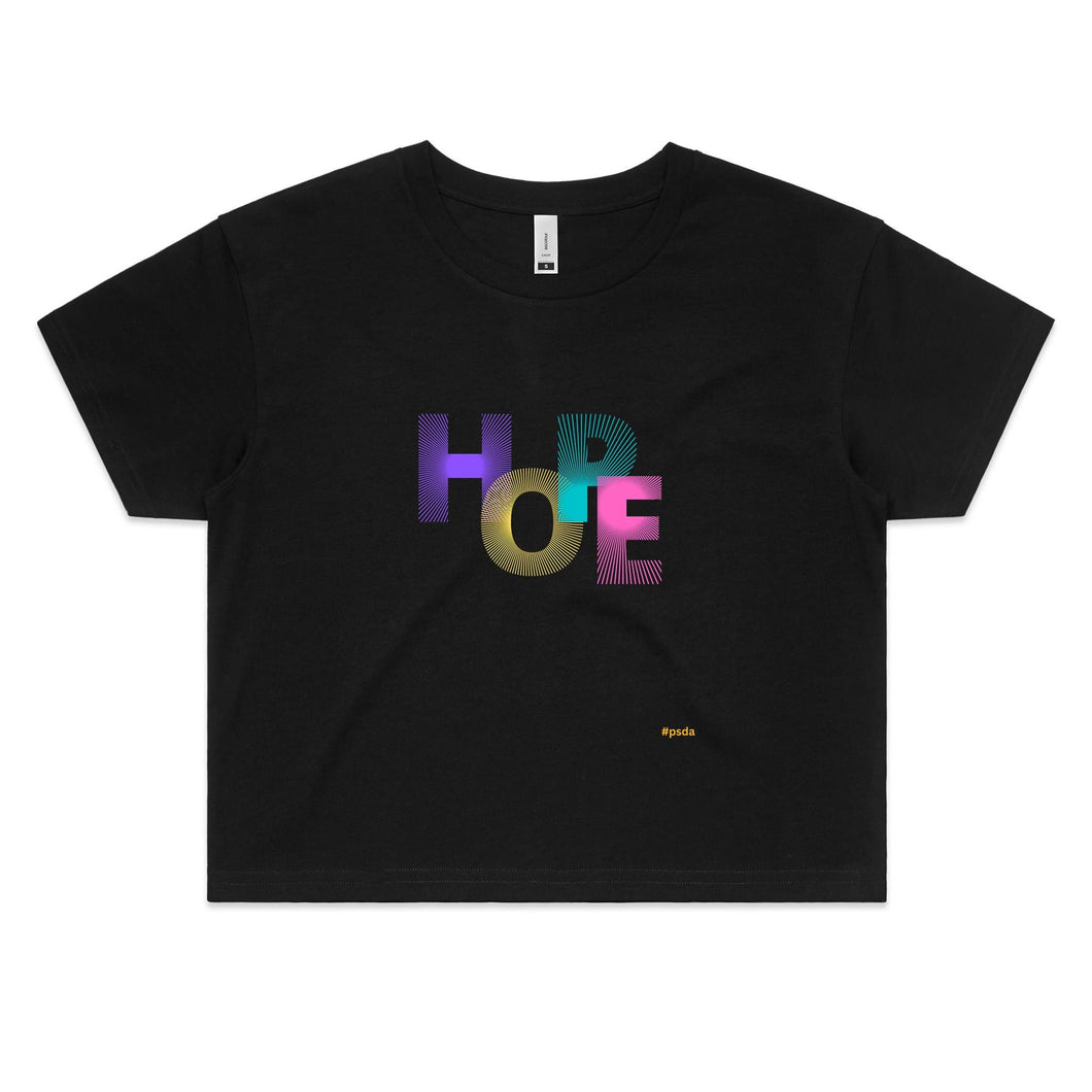 Hope - Women's Crop Tee