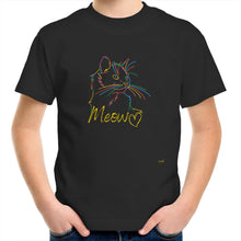 Load image into Gallery viewer, Meow - Kids/Youth Crew T-Shirt
