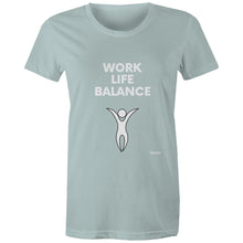 Load image into Gallery viewer, Work. Life. Balance. - High Quality Regular - Female T-Shirt
