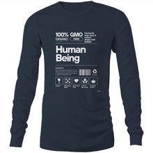 Load image into Gallery viewer, Human Being - Mens Long Sleeve T-Shirt
