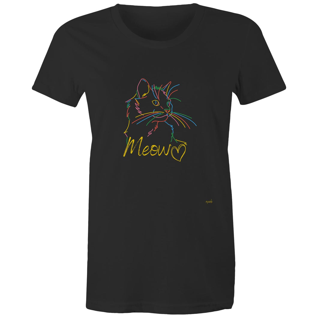 Meow - High Quality Regular - Female T-Shirt