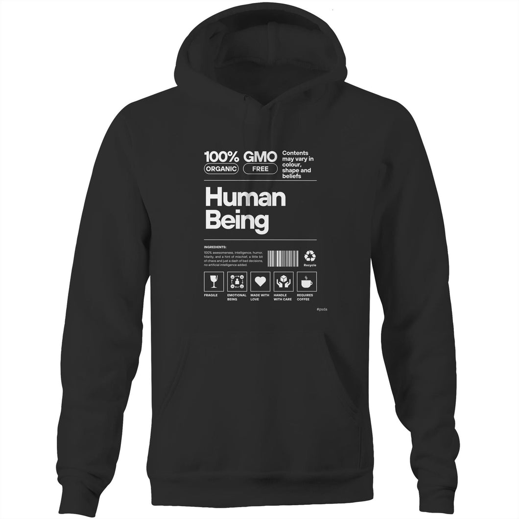 Human Being - Pocket Hoodie Sweatshirt