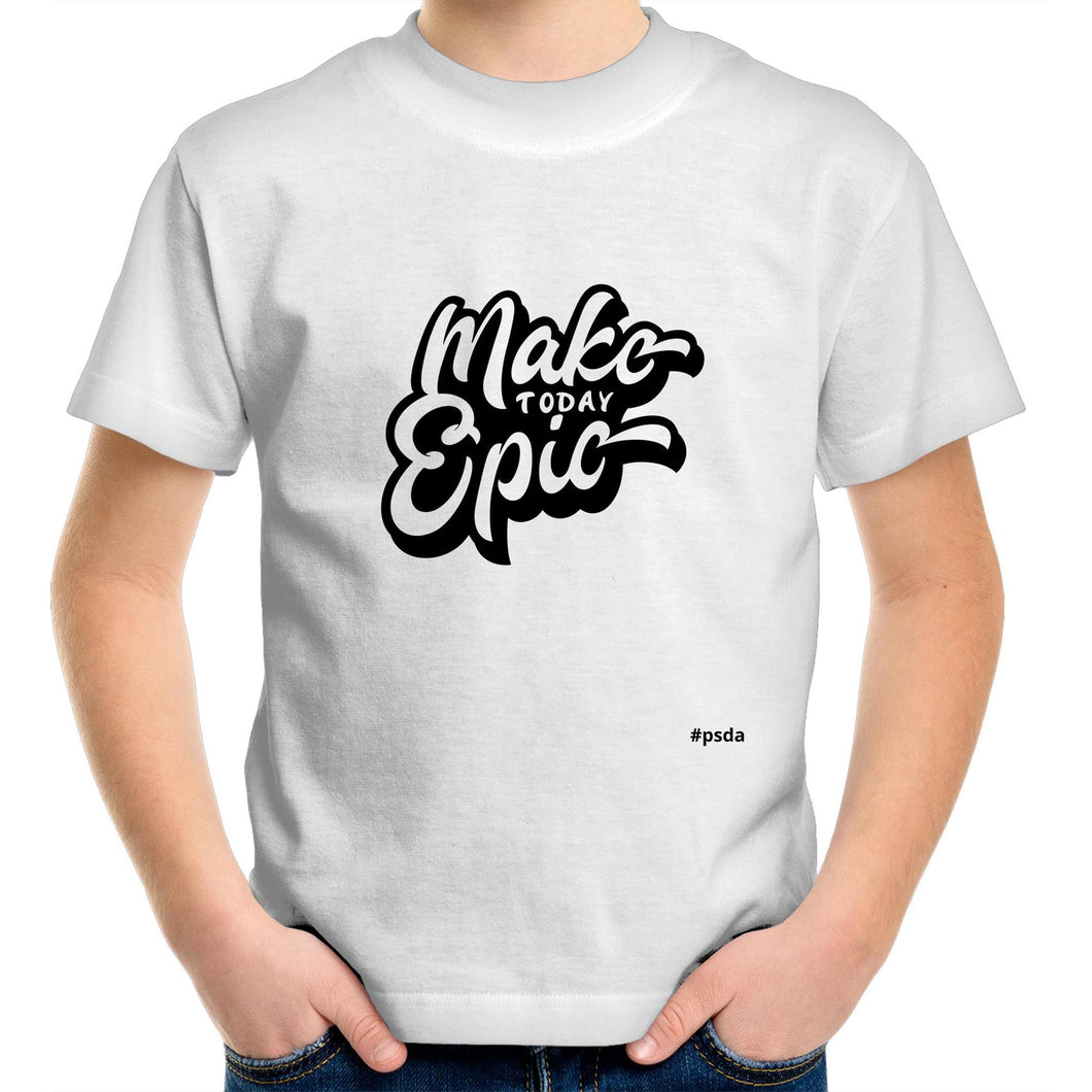Make Today Epic - Kids/Youth Crew T-Shirt