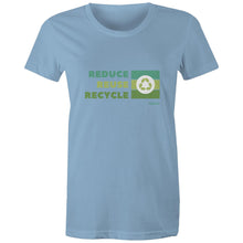 Load image into Gallery viewer, female recycling tshirts australia
