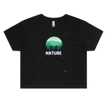 Load image into Gallery viewer, Nature - Women&#39;s Crop Tee
