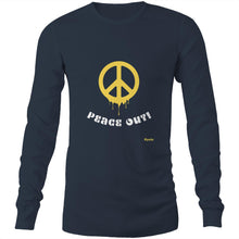 Load image into Gallery viewer, Peace Out! - Mens Long Sleeve T-Shirt
