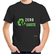 Load image into Gallery viewer, Zero Waste - Kids/Youth Crew T-Shirt
