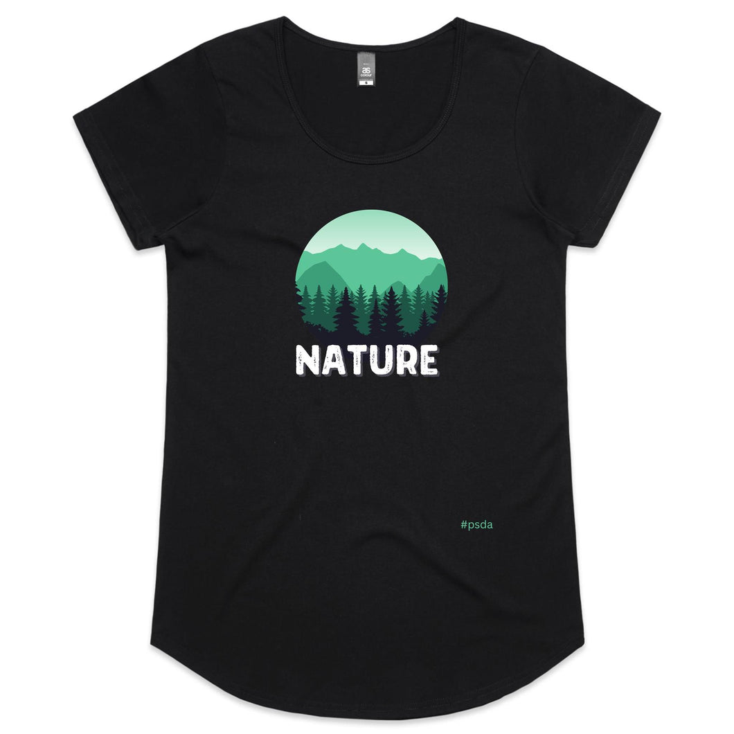 Nature - Womens Scoop Neck T-Shirt