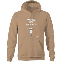 Load image into Gallery viewer, Work. Life. Balance. - Pocket Hoodie Sweatshirt

