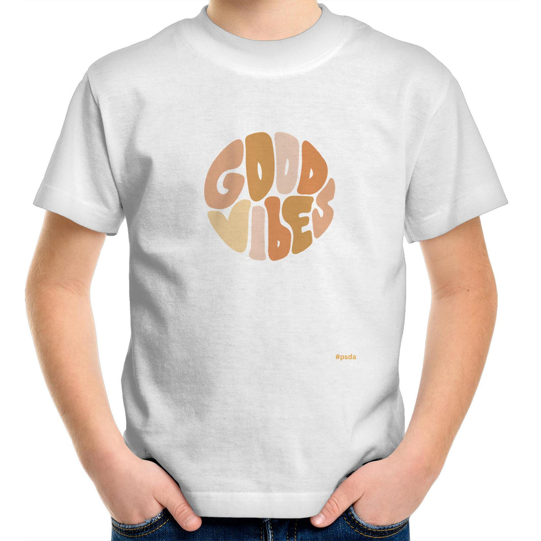 Good Vibes - Kids/Youth Crew T-Shirt