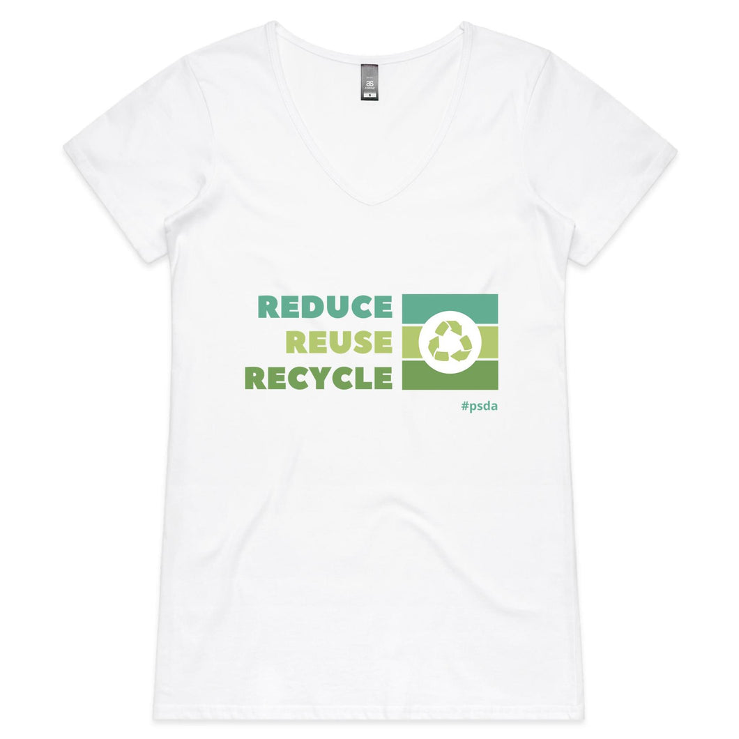 female recycling tshirts australia