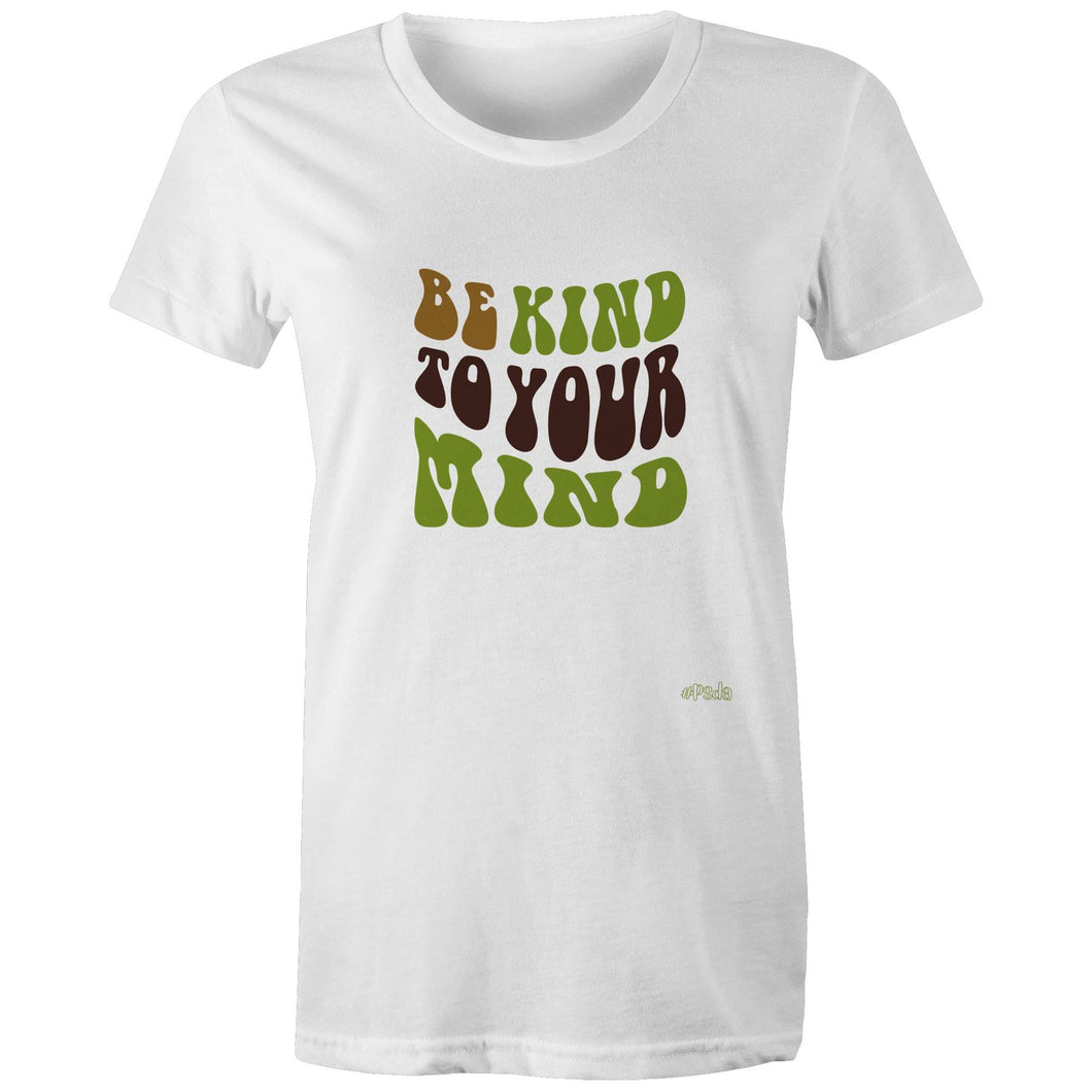 Be Kind To Your Mind - High Quality Regular - Female T-Shirt