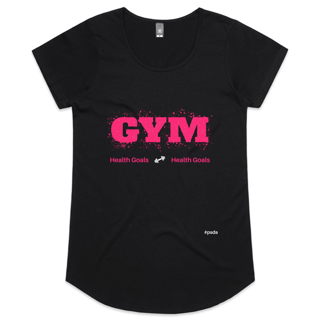 Gym - Womens Scoop Neck T-Shirt